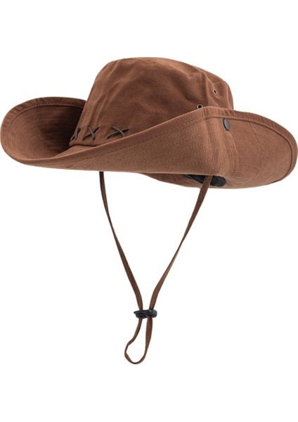 Japon Dağcılık Şapkası Erkek Açık Hava Yürüyüşü Kovboy Şapkası (Yurt Dışından)