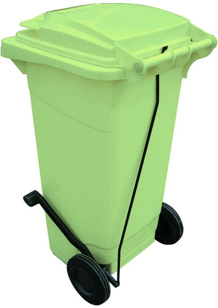 Konteyner 80 Lt Yeşil Pedallı