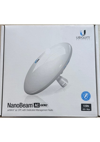 Ubiquiti NBE-5AC-GEN2 19DBI Ptp Ap 2 Nciel (1 Ay Garantili)