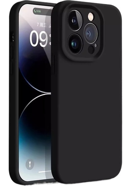 iPhone 17 Katı Silikon Cep Telefonu Kılıfı Apple Sıvı Silikon Kemer Koruyucu Kılıfı Için Uygundur (Yurt Dışından)