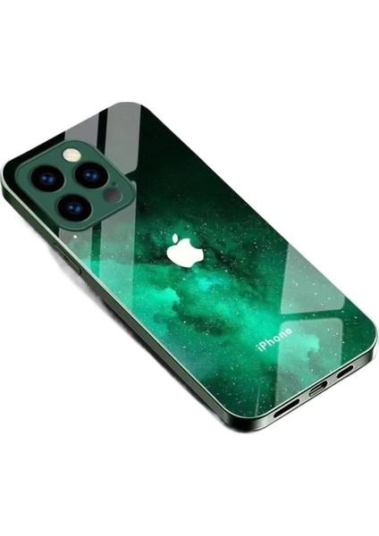 Apple cep telefonu kılıfı iPhone11 için uygun üst düzey yıldızlı gökyüzü yeni cam gelişmiş düşme önleyici (Yurt Dışından)