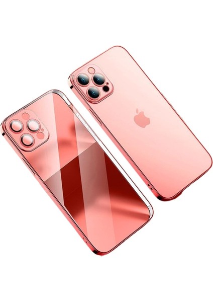 IPHONE13PRO Cep Telefonu Kılıfı Için Uygun Elektrokaplama Tpu Tam Lens Filmi Şeffaf Apple Düşmeye Karşı Yumuşak Koruyucu Kılıf (Yurt Dışından)