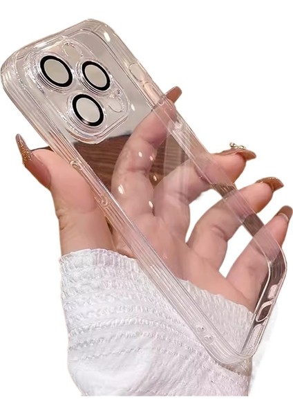 Iphonex/xs Cep Telefonu Kılıfı Için Uygun Elektrokaplama Tpu Tam Lens Filmi Şeffaf Apple Düşmeye Karşı Yumuşak Koruyucu Kılıf (Yurt Dışından)