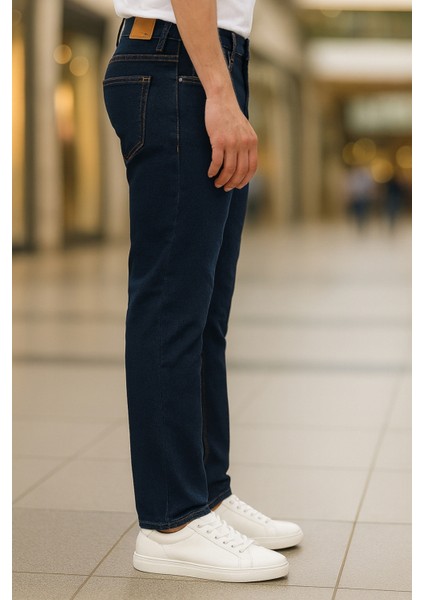 Cedy Denım Erkek Yüksel Bel Bol Kesim Boru Paça Kot Pantolon Reguler Fit Jean C336 modelleri