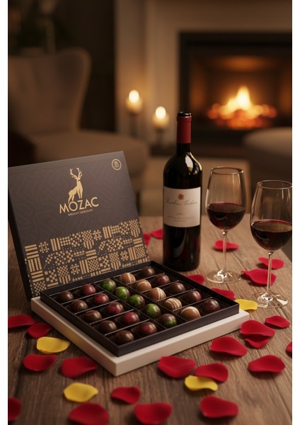 Karışık Lıkorlu Çikolata 126 gr -Mozac Mıxed Lıquor Fılled Chocolate