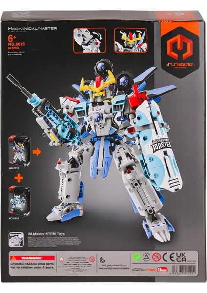 6815 Imm Mekanik Master Blokları Robot Asker 641 Parça fırsatları