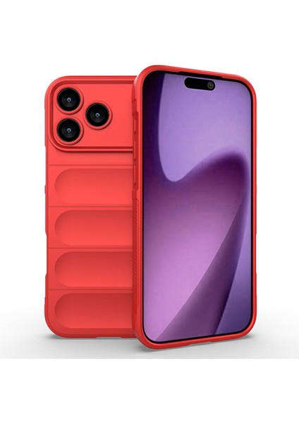 iPhone 17 Pro Max Düşmeye Karşı Dayanıklı Yumuşak Tpu Sağlam Telefon Arka Kılıfı (Yurt Dışından)