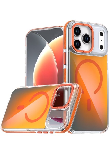 iPhone 17 Pro Max Tpu Akrilik Telefon Arka Kapağı Magsafe ile Uyumlu (Yurt Dışından)