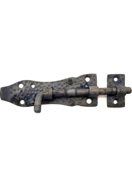 Antika Tarz Dekoratif Pirinç Dövme Kapı Sürgüsü - 7cm, Oksit fiyatları