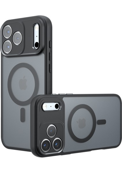 iPhone 17 Pro Max Tpu+Pc Mat Telefon Kılıfı Magsafe ile Uyumlu (Yurt Dışından) fiyatları