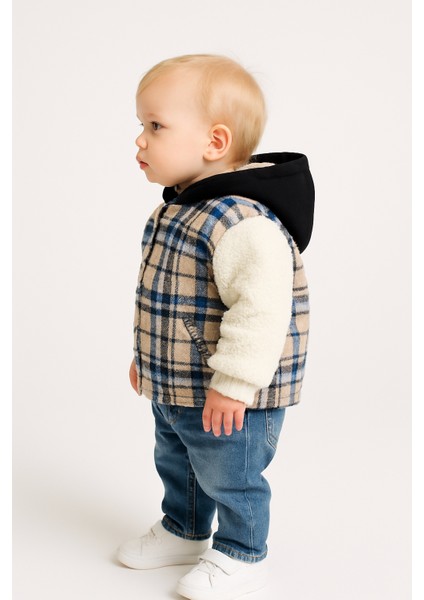 Erkek Çocuk Valancia Kapüşonlu Pelüş Hırka Lacivert fiyatları