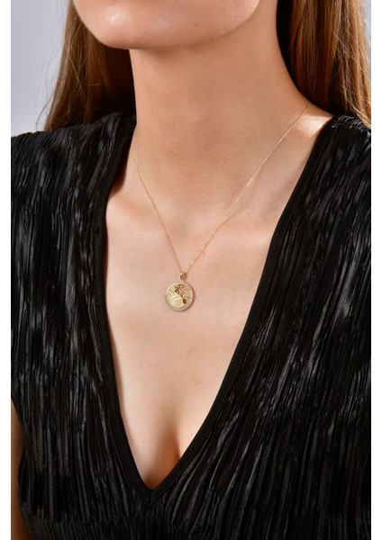 Yaşam Çemberi Altın Kolye fiyatları