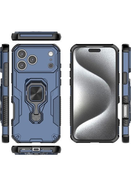 iPhone 17 Pro Pc Için Temperli Camlı Tpu Arka Kapak Destek Ayağı (Yurt Dışından) fiyatları