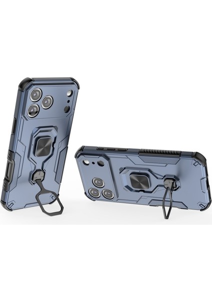 iPhone 17 Pro Pc Için Temperli Camlı Tpu Arka Kapak Destek Ayağı (Yurt Dışından) modelleri