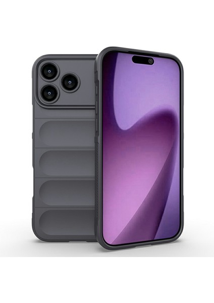 iPhone 17 Pro Max Düşmeye Karşı Dayanıklı Yumuşak Tpu Sağlam Telefon Arka Kılıfı (Yurt Dışından)