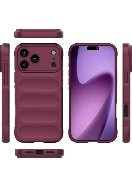 iPhone 17 Pro Tpu Kılıf Için Temperli Camlı Kaymaz Telefon Kılıfı (Yurt Dışından) indirimleri