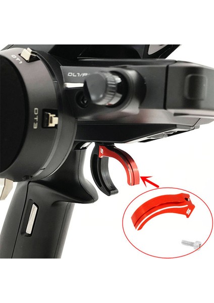 Futaba Için 2x Gaz Kelebeği Tetik Kolu Fren Çubuğu 7px 4px 4pxr Rc Araç Verici B Radyo Rc Araba, Kırmızı (Yurt Dışından) fiyatları