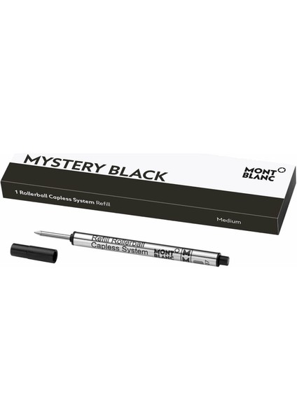 Mystery Siyah 1 Rollerball Kapaksız Yedek 128242