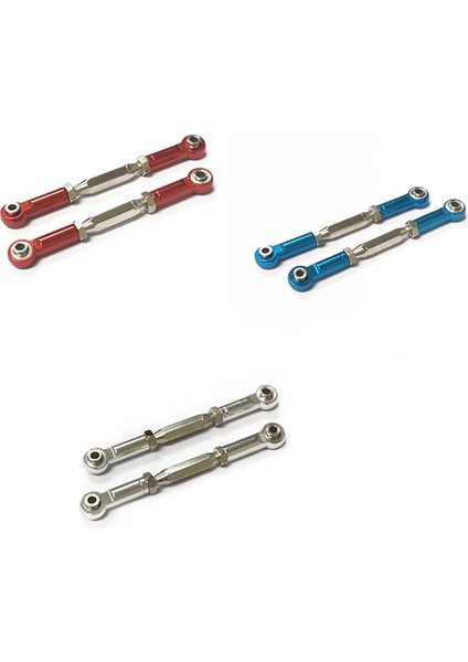 Traxxas Slash Için 4x 4x4 Alüminyum Direksiyon Talmat Tip Toe Link Camber Linkage 85MM-97MM M3 Mavi (Yurt Dışından) fırsatları