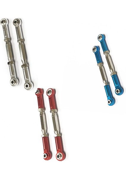 Traxxas Slash Için 4x 4x4 Alüminyum Direksiyon Talmat Tip Toe Link Camber Linkage 85MM-97MM M3 Mavi (Yurt Dışından) indirimleri