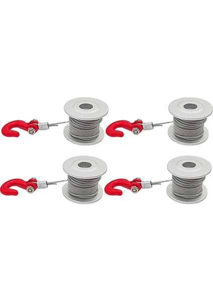 4pcs 25T Direksiyon Dişlisi Servo 1/10 Rc Prıgler Için Verch Tekerleti Traxxas Trx4 Trx4 Eksenel SCX10 90046 D90 D110 Tamiya (Yurt Dışından)