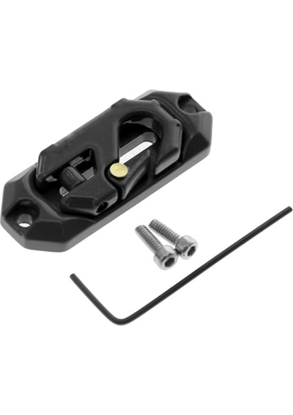 Vinç Kontrol Plakası Metal Vinç Kanca Kurtarma Aracı Rc Paletli Araba Aksanı Axail SCX10 Trx4 Siyah (Yurt Dışından)