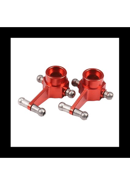 2x Metal Tam Set Yükseltme Parçaları Wltoys Için Şok Emici 1/28 K969 K979 K989 K999 P929 P939 Rc Araç Parçaları Kırmızı (Yurt Dışından) modelleri