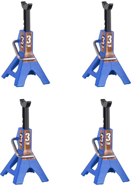 4x 3 Ton Ölçekli Jack Model Aks Standı Asansör Oyuncaklar Ağır Destek Destek Araç Zemin Çırpma Trx4 D90 CC01 1 10 Rc Mavi (Yurt Dışından)