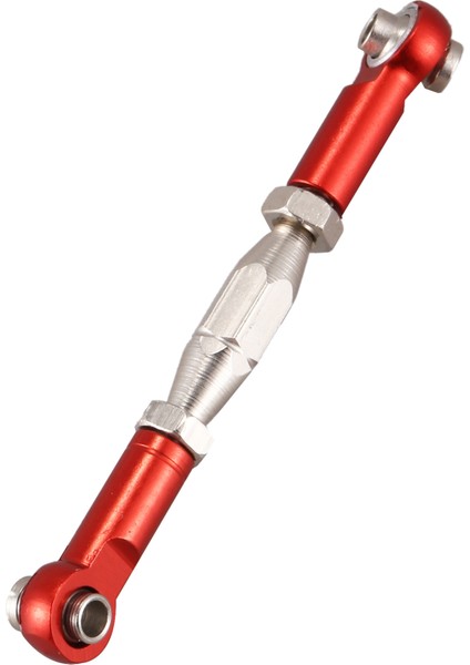 Wltoys Için 3x 144001 1/14 Rc Araba Yedek Parçalar Metal Bağlantı Servo Çekme Çubuk Direksiyon Çubuğu Seti Kırmızı (Yurt Dışından) fırsatları