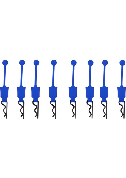 8pcs Lastik Araba Gövdesi Klipsli Tutucu Kabuk 1/10 Arrma Senton Granit Typhon Traxxas Eğik Udr 6 Için Sabit Toka Kilit (Yurt Dışından)