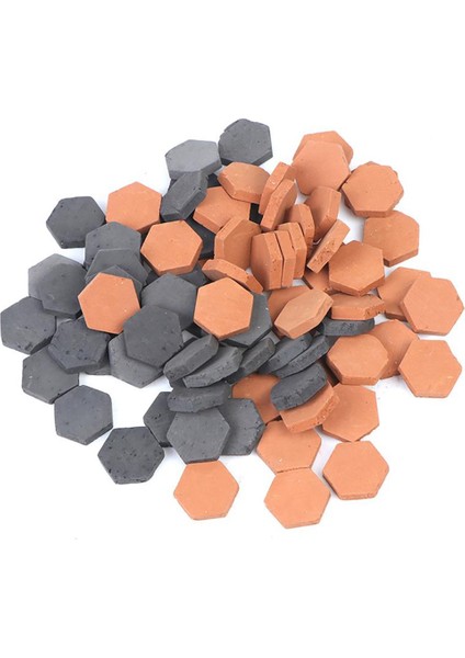 40PCS 1/16 Ölçekli Simülasyon Minyatür Altıgen Kırmızı Tuğla Model Dıy Peri Dollhouse Bahçe Aksesuarları Oyuncak Tuğla Kırmızı (Yurt Dışından) fiyatları