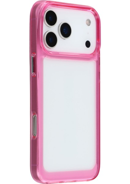 iPhone 17 Pro Cep Telefonu Kılıfı Tpu + Pc 2.0mm Çizilmez Kapak (Yurt Dışından)