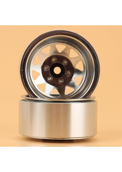 8pcs Derin Tabak Vagonu 1 9 Metal Beadlock Tekerlek Göbeği 1/10 Rc Paletli Eksenel SCX10 90046 Traxxas Trx4 RC4WD D90 1 (Yurt Dışından) fiyatları