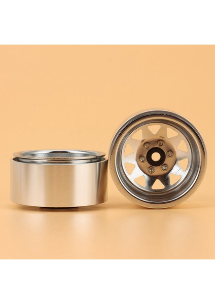 8pcs Derin Tabak Vagonu 1 9 Metal Beadlock Tekerlek Göbeği 1/10 Rc Paletli Eksenel SCX10 90046 Traxxas Trx4 RC4WD D90 1 (Yurt Dışından) fırsatları