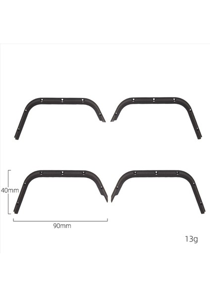 8pcs Mn D90 Mn-90 D91 D96 D99 MN99S 1/12 Rc Araba Yükseltme Parçaları Aksesuarları (Yurt Dışından) fırsatları