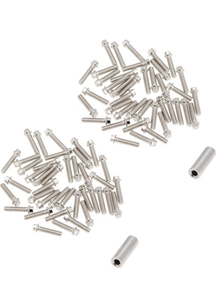 300PCS 1 9 2 2 Tekerlek Rim Imparatorluk M2 Vida Dekorasyonu 1/10 Rc Prıger Axıal SCX10 90046 AXI03007 Traxxas Trx4 B (Yurt Dışından)