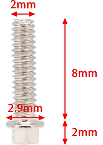 300PCS 1 9 2 2 Tekerlek Rim Imparatorluk M2 Vida Dekorasyonu 1/10 Rc Prıger Axıal SCX10 90046 AXI03007 Traxxas Trx4 B (Yurt Dışından) indirimleri