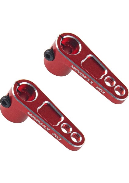 2pcs Metal 25T Servo Boynuz Servo Kolu Futaba Savox Power Hd Servo ile Uyumlu 1/8 1/10 Rc Off-Road Drift Araba 1 (Yurt Dışından)