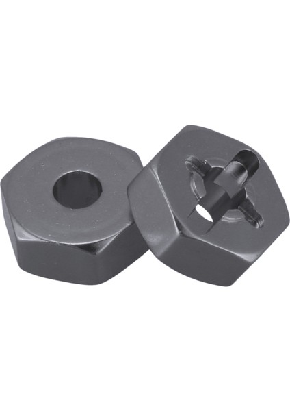 3x Alüminyum Alaşım 12MM Birleştirici Tekerlek Hub Hex Adaptör Wltoys Için Yükseltmeler 144001 1/14 Rc Araba Yedek Parçaları Gri (Yurt Dışından) fırsatları