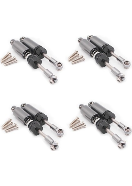 Wltoys Için 4x Metal Şok Emiciler A959-B A949 A959 A969 A979 1/18 Rc Araç Parçaları Gri (Yurt Dışından)
