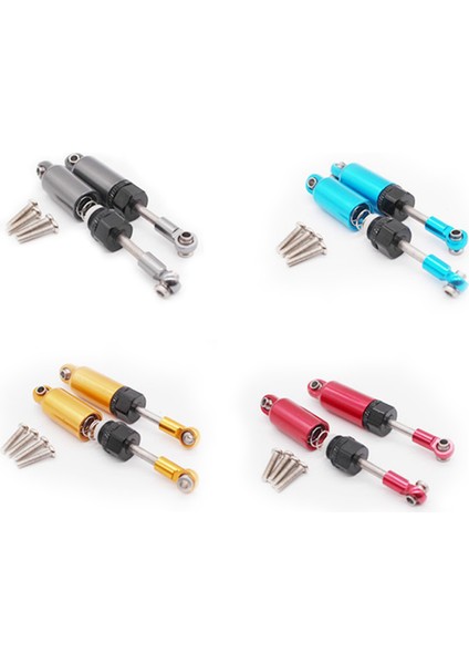 Wltoys Için 4x Metal Şok Emiciler A959-B A949 A959 A969 A979 1/18 Rc Araç Parçaları Gri (Yurt Dışından) fırsatları