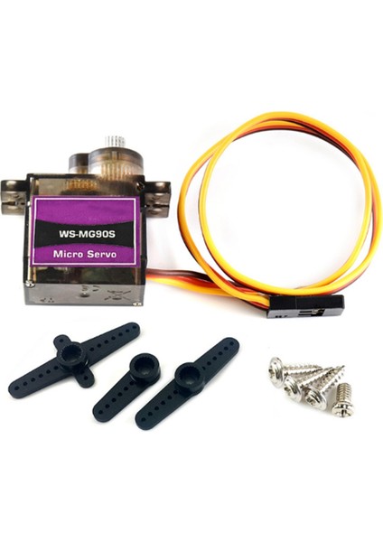 MG90S Servo Metal Gear 2kg/cm 2 8kg/cm 180 Derece Tork Helikopter Düzlemi Tekne Araba Rc Robot Için Dijital Servo (Yurt Dışından) fiyatları