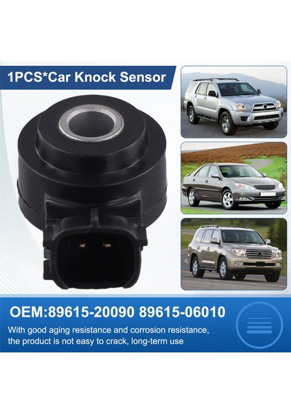 Lexus ES350 IS350 RX330 Için Araç Vuruntu Sensörü 89615-20090 89615-06010 (Yurt Dışından) fırsatları