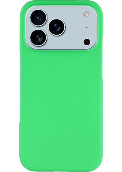 iPhone 17 Pro Sert Pc Düşmeye Dayanıklı Buzlu Minimalist Telefon Kılıfı (Yurt Dışından)