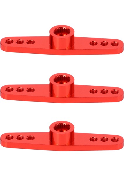 3x 25T Direksiyon Servo Kol Korna Metal Parçaları Futaba Için Çift Direksiyon Kolu (Yurt Dışından)