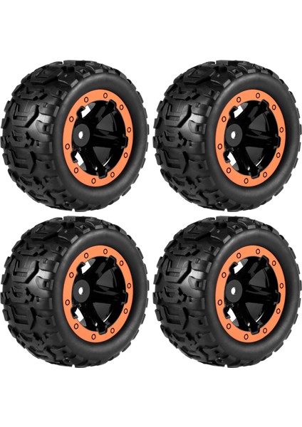 4pcs Wltoys Için Büyük Lastik Genişleyen Lastik Çarkı 144001 124016 124018 124019 12428 Haıboxıng 16889 Rc Araba Yükseltme Parçaları 1 (Yurt Dışından)