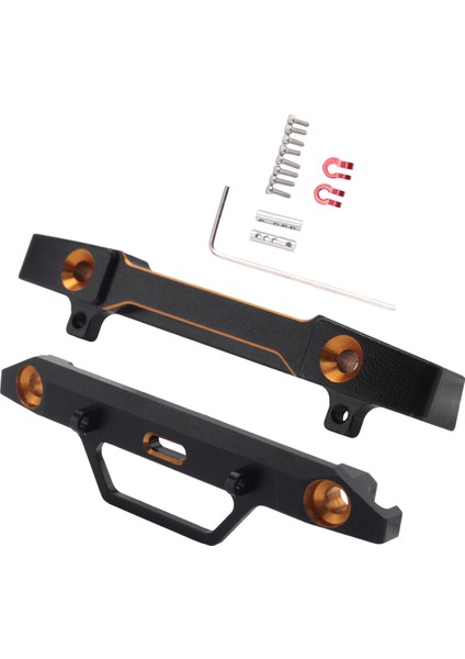 2pcs Metal Ön ve Arka Tampon Eksenel SCX24 AXI90081 1/24 Rc Paletli Araba Yükseltme Parçaları (Yurt Dışından) fırsatları