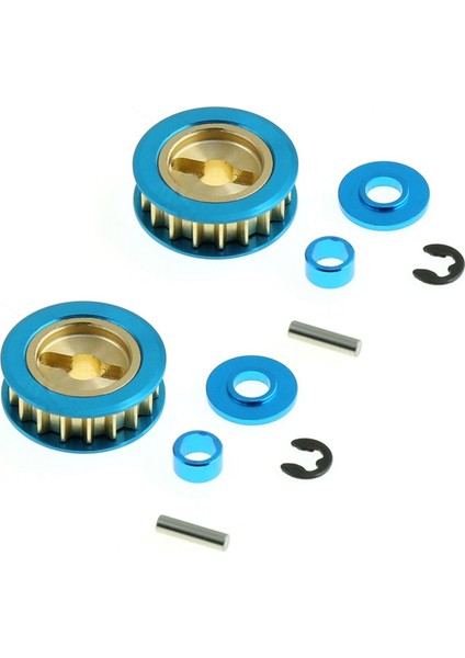 2x Metal Kasnak 18T 300054450 Tamiya Xv-01 XV01 TA06 1/10 Rc Araba Yükseltmeleri Parça Aksesuarları (Yurt Dışından)