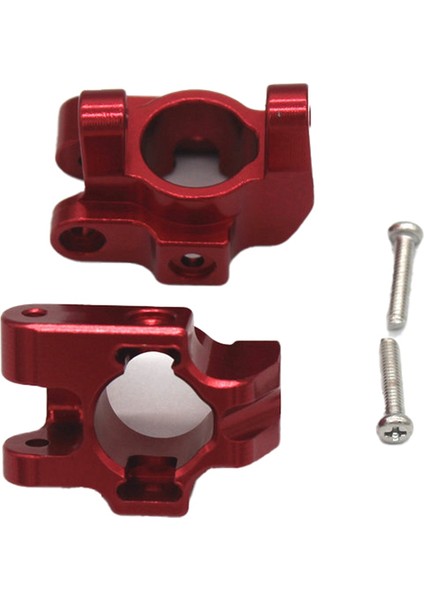 1/12 MN128 MN86S Için Metal C-Hub Taşıyıcı Tekerlek Bloğu G500 Paletli Yol Kamyonu Kırmızı (Yurt Dışından)