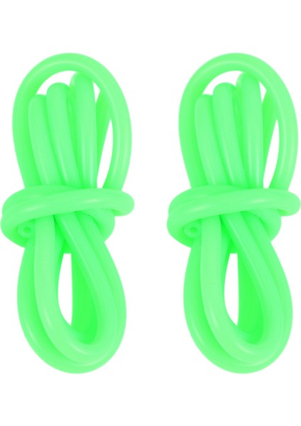 2pcs 100CM Rc Araç Yakıt Benzin Hortumu Silikon Hortum 1/10 1/18 Kamyon Track Aksesuarları Yeşil (Yurt Dışından)